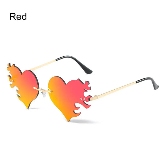 🔥 HeartBlaze – Die Herz-Flammen-Brille für einen feurigen Look