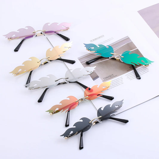 🔥 FireFrame – Die Flammenbrille für echte Trendsetter