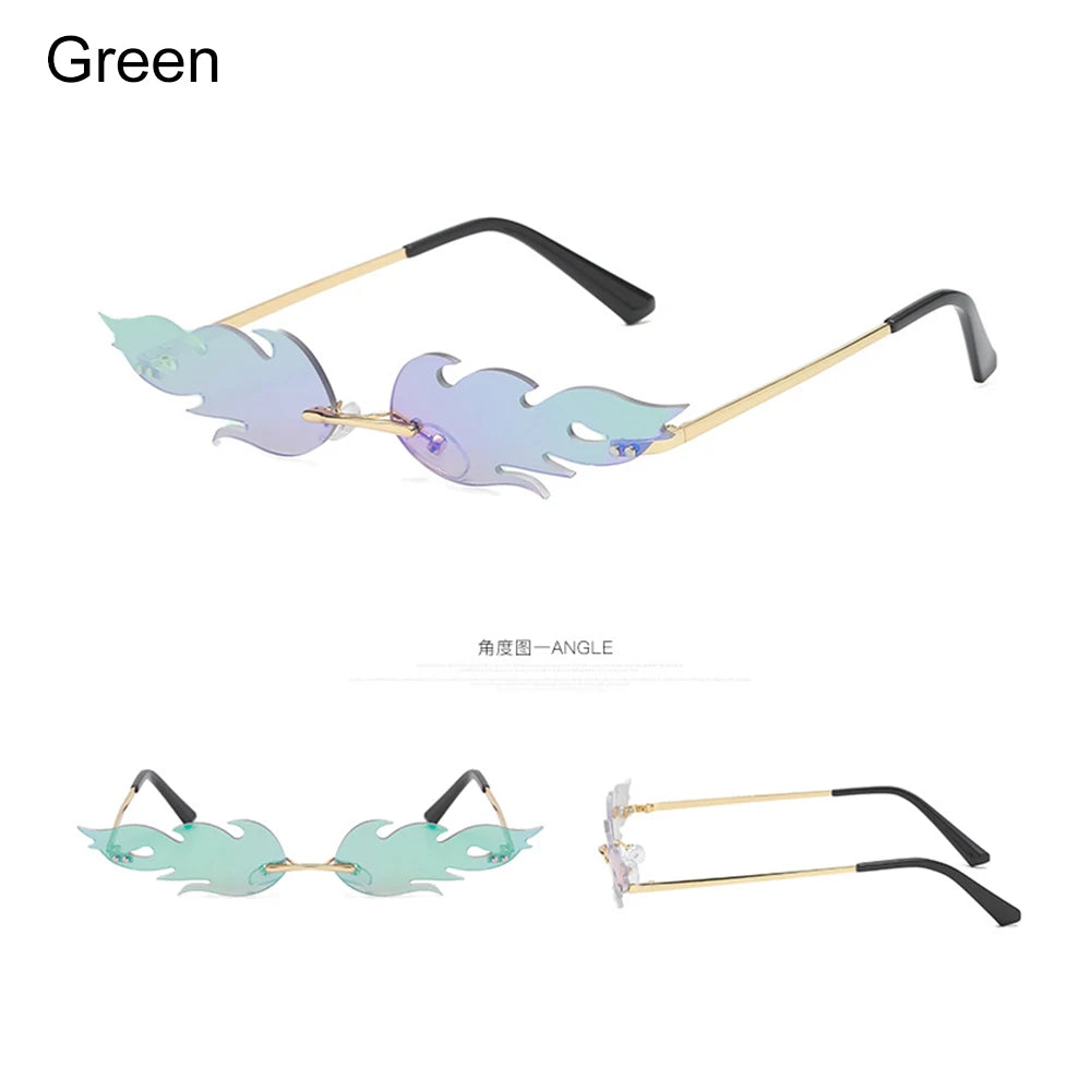 🔥 FireFrame – Die Flammenbrille für echte Trendsetter
